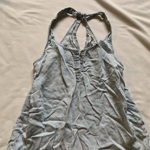 WOMENS LIGHT BLUE TOP [SMALL]